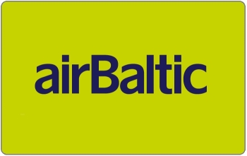 airBaltic | dāvanu kartes e-kupons 20EUR - 100EUR vērtībā 