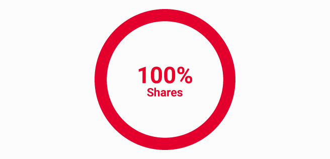 Chart showing that the CBL Indeksu plan consists only of stocks.