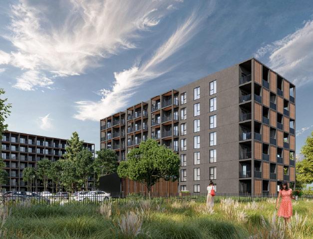 Новый жилой проект Promenādes mājas