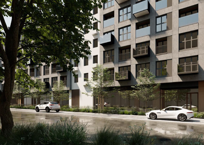 New project apartment building Heart of Hanza