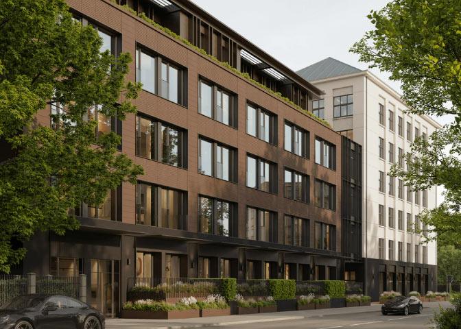 New project apartment building Signature House
