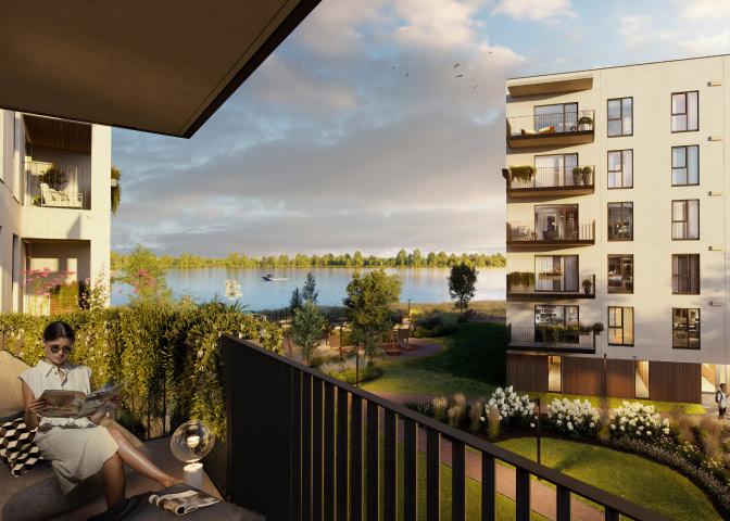 Jaunā projekta dzīvokļu ēka Zaļā Jugla