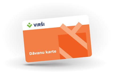 Подарочная карта Virši стоимостью 30 EUR