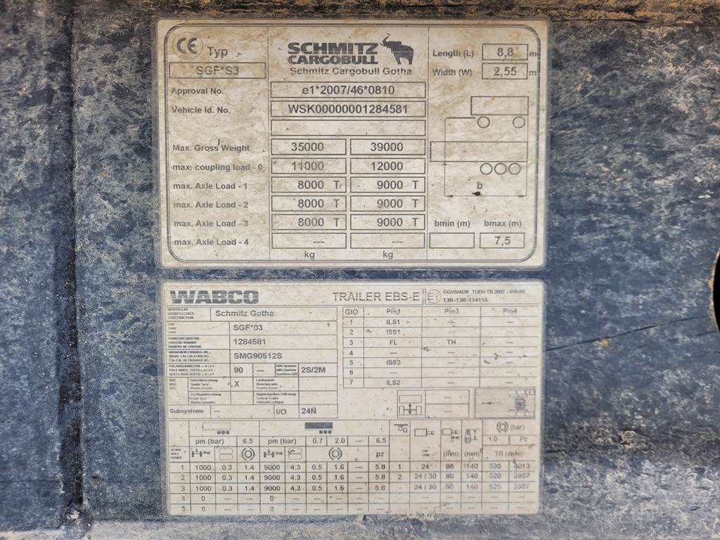 Коммерческий транспорт: SCHMITZ SKI 24